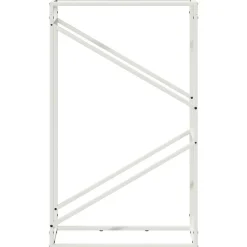 vidaXL Accesorios Para Hornos De Leña Y Chimeneas-Leñero 60x25x100 cm Acero laminado en frío