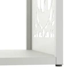 vidaXL Accesorios Para Hornos De Leña Y Chimeneas-Leñero 40x40x40 cm Acero laminado en frío