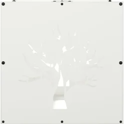 vidaXL Accesorios Para Hornos De Leña Y Chimeneas-Leñero 40x40x40 cm Acero laminado en frío