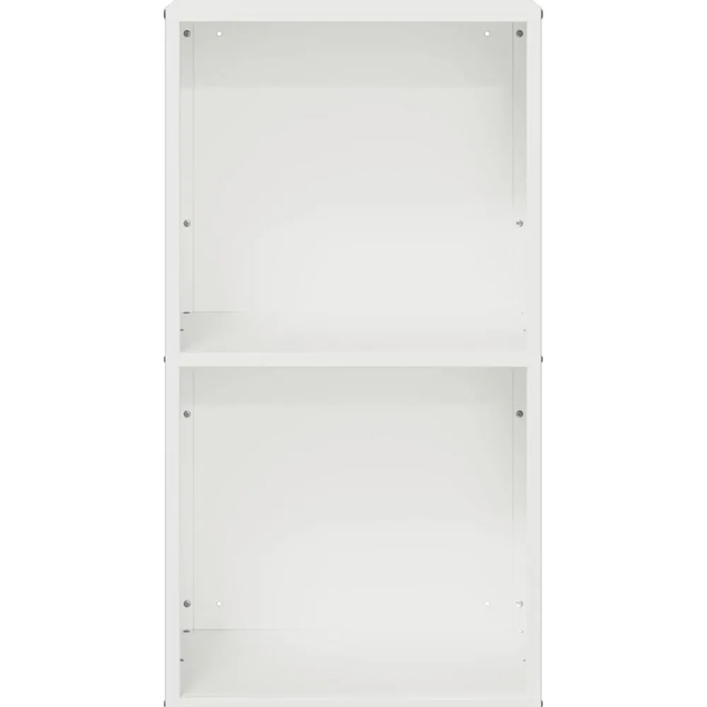 vidaXL Leñero 40x30x75 cm Acero laminado en frío Blanco Sale