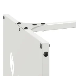vidaXL Accesorios Para Hornos De Leña Y Chimeneas-Leñero 40x30x80 cm Acero laminado en frío