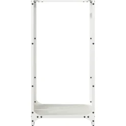 vidaXL Accesorios Para Hornos De Leña Y Chimeneas-Leñero 40x30x80 cm Acero laminado en frío