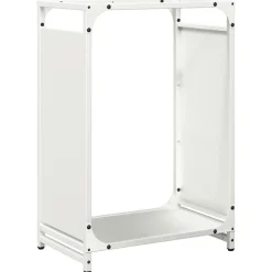 vidaXL Accesorios Para Hornos De Leña Y Chimeneas-Leñero 44x28x65 cm Acero laminado en frío