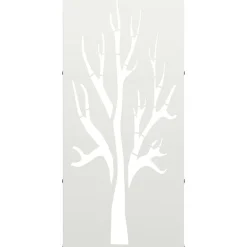 vidaXL Accesorios Para Hornos De Leña Y Chimeneas-Leñero 40x30x80 cm Acero laminado en frío