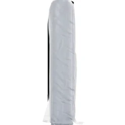 vidaXL Accesorios Para Hornos De Leña Y Chimeneas-Leñero con protector de lluvia 250x25x150 cm acero galvanizado