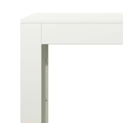vidaXL Leñero de acero blanco 100x40x100 cm Acero/Blanco Online