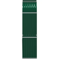 vidaXL Accesorios Para Hornos De Leña Y Chimeneas-Leñero de acero galvanizado 80x45x190 cm