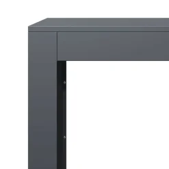 vidaXL Accesorios Para Hornos De Leña Y Chimeneas-Leñero de acero gris antracita 120x35x120 cm