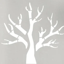vidaXL Leñero de 40x40x40 cm Acero inoxidable Discount