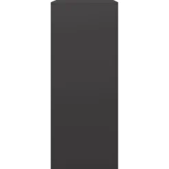 vidaXL Leñero de acero negro 100x40x100 cm Acero/Negro New