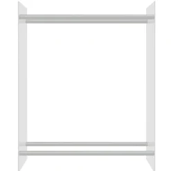 vidaXL Accesorios Para Hornos De Leña Y Chimeneas-Leñero de vidrio templado 80x35x100 cm