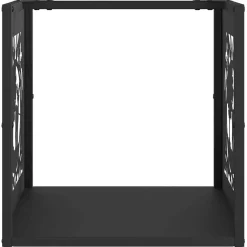 vidaXL Accesorios Para Hornos De Leña Y Chimeneas-Leñero 40x40x40 cm Acero laminado en frío