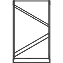 vidaXL Accesorios Para Hornos De Leña Y Chimeneas-Leñero 60x25x100 cm Acero laminado en frío
