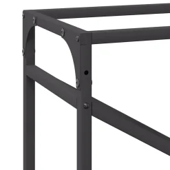 vidaXL Accesorios Para Hornos De Leña Y Chimeneas-Leñero 60x25x100 cm Acero laminado en frío