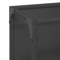 vidaXL Accesorios Para Hornos De Leña Y Chimeneas-Leñero 25x25x60 cm Acero laminado en frío