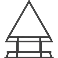 vidaXL Accesorios Para Hornos De Leña Y Chimeneas-Leñero 50x25x60 cm Acero laminado en frío