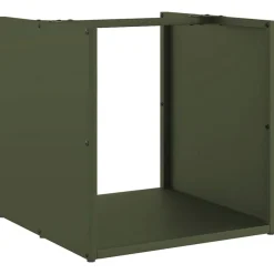 vidaXL Accesorios Para Hornos De Leña Y Chimeneas-Leñero 40x40x40 cm Acero laminado en frío