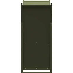 vidaXL Accesorios Para Hornos De Leña Y Chimeneas-Leñero 69,5x35x81 cm Acero laminado en frío