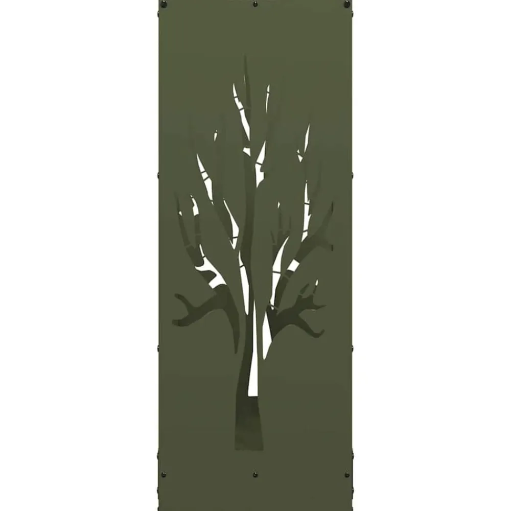 vidaXL Accesorios Para Hornos De Leña Y Chimeneas-Leñero 40x30x80 cm Acero laminado en frío