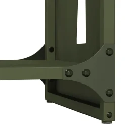 vidaXL Accesorios Para Hornos De Leña Y Chimeneas-Leñero 40x30x80 cm Acero laminado en frío