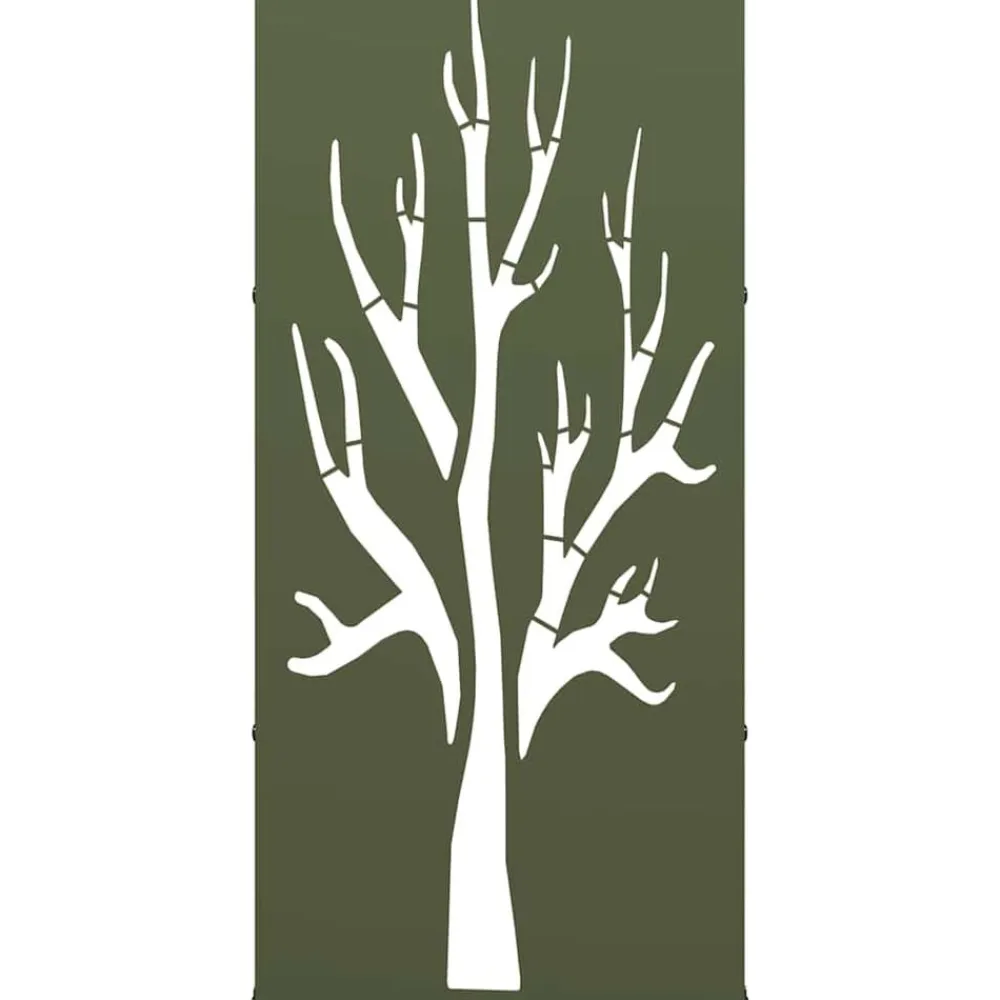 vidaXL Accesorios Para Hornos De Leña Y Chimeneas-Leñero 40x30x80 cm Acero laminado en frío