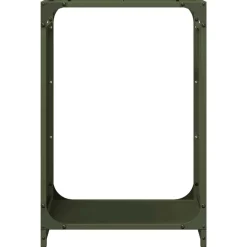 vidaXL Accesorios Para Hornos De Leña Y Chimeneas-Leñero 44x28x65 cm Acero laminado en frío