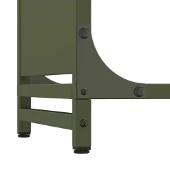 vidaXL Accesorios Para Hornos De Leña Y Chimeneas-Leñero 44x28x65 cm Acero laminado en frío
