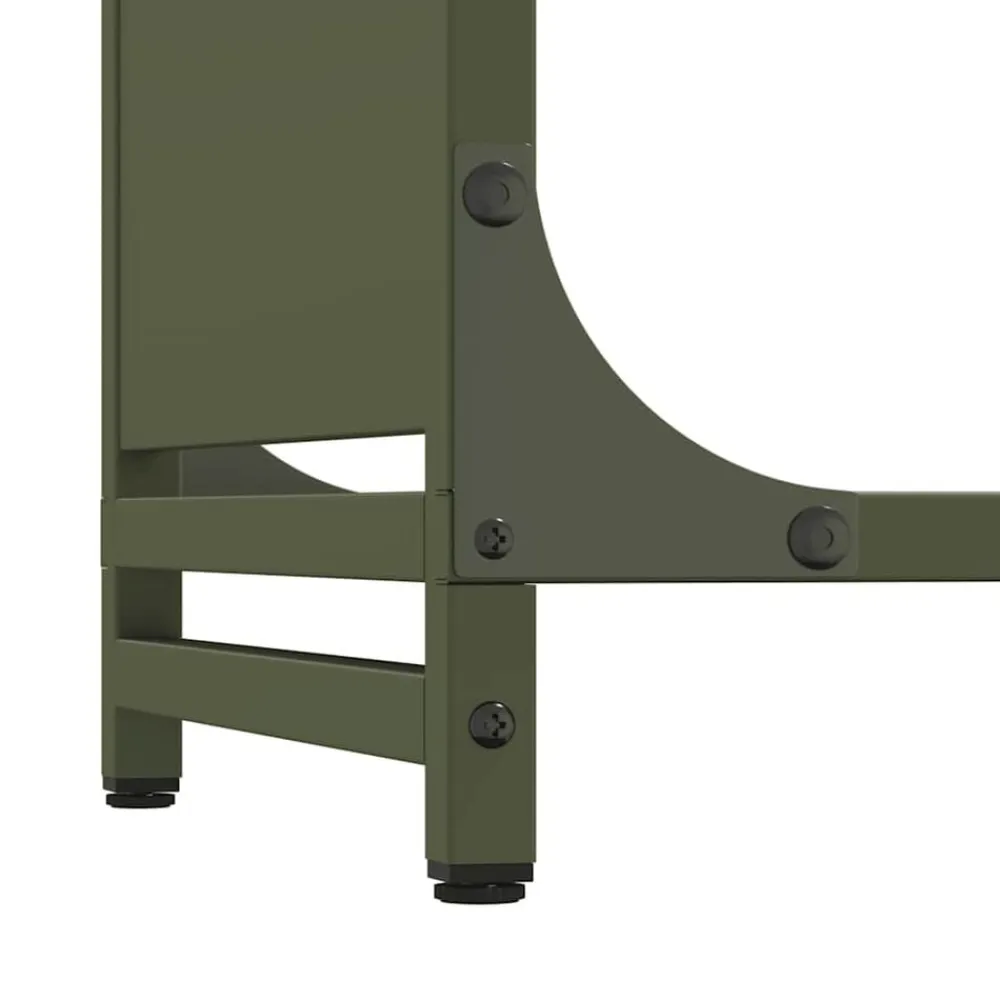 vidaXL Accesorios Para Hornos De Leña Y Chimeneas-Leñero 44x28x65 cm Acero laminado en frío