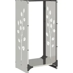 vidaXL Accesorios Para Hornos De Leña Y Chimeneas-Leñero 40x30x80 cm