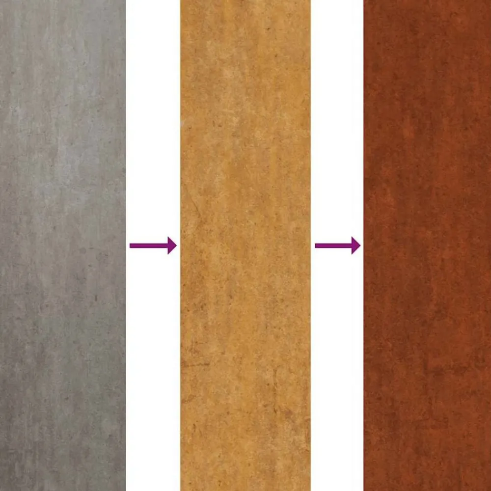 vidaXL Leñero 50x23x100 cm acero corten Acero oxidado