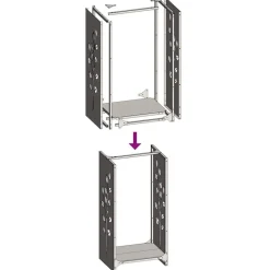 vidaXL Accesorios Para Hornos De Leña Y Chimeneas-Leñero 40x30x80 cm acero corten