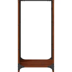 vidaXL Accesorios Para Hornos De Leña Y Chimeneas-Leñero 40x30x80 cm acero corten