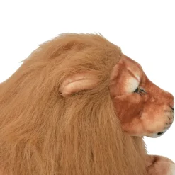 vidaXL Juguetes-León de peluche grande XXL marrón