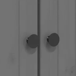 vidaXL Librería BODO madera maciza de pino 82x40x173 cm Gris Clearance