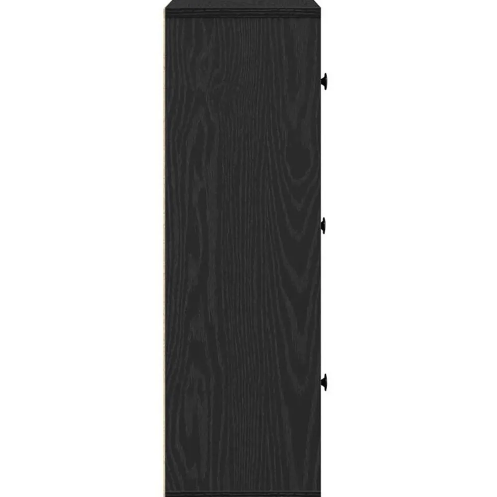 vidaXL Estanterías-Librería de madera contrachapada roble 60x24x76,5 cm