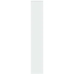 vidaXL Librería de madera de ingeniería blanca 60x20x120,5 cm Blanco Sale