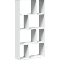 vidaXL Librería de madera de ingeniería blanca 60x20x120,5 cm Blanco Sale