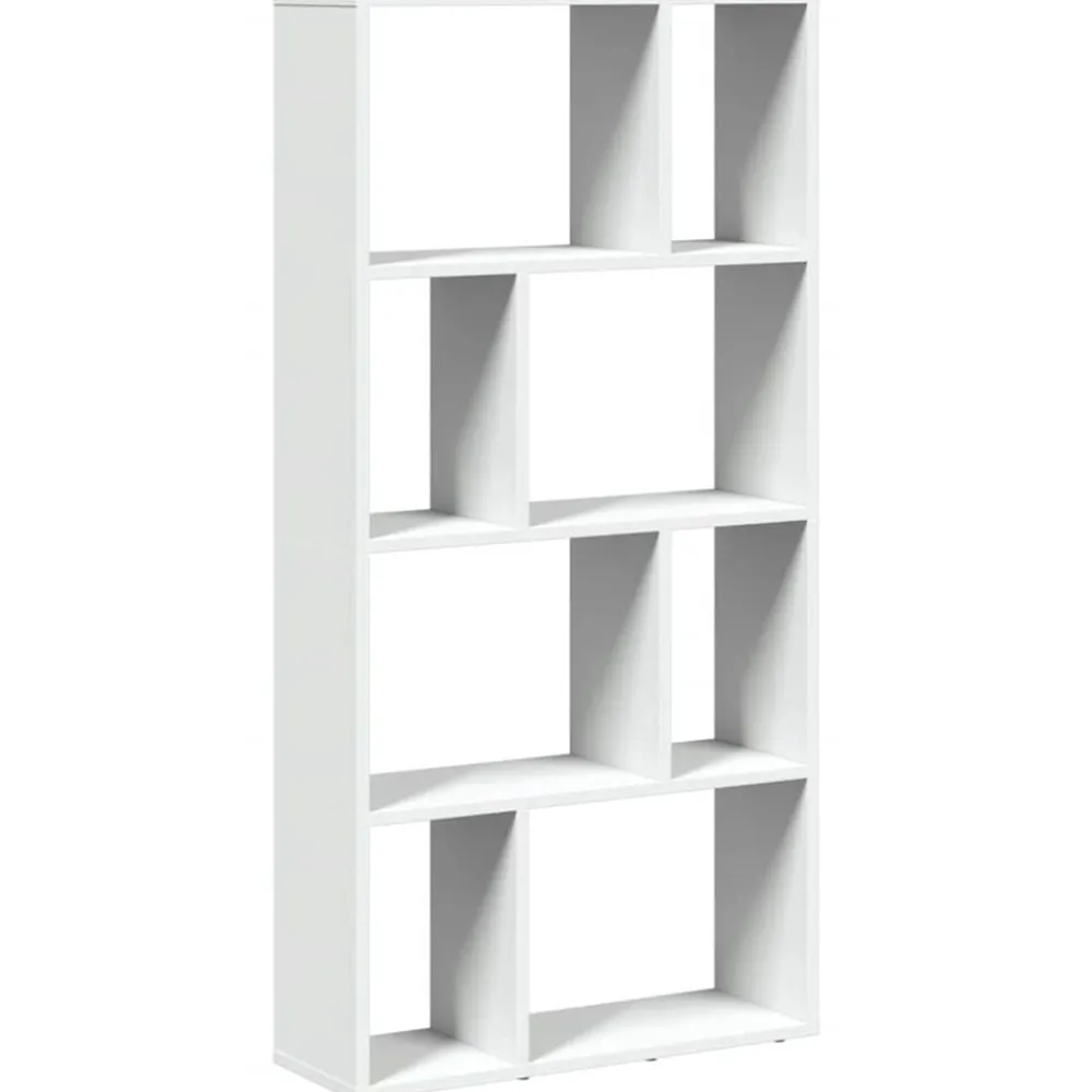 vidaXL Librería de madera de ingeniería blanca 60x20x120,5 cm Blanco Sale