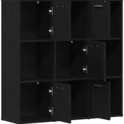 vidaXL Estanterías-Librería de 90x28x90 cm Madera de ingeniería