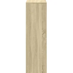 vidaXL Librería divisor 3 niveles madera 99x29x99 cm Roble Sonoma Clearance