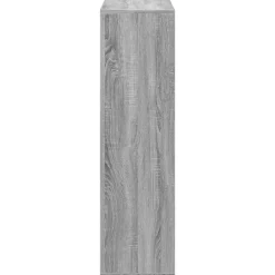 vidaXL Librería divisor madera ingeniería 102x29x103,5 cm Gris sonoma