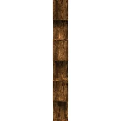 vidaXL Estanterías-Librería divisora 6 niveles madera 70x24x193 cm