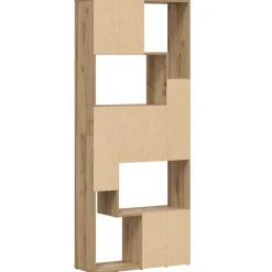 vidaXL Librería 67x24x161 cm Madera de ingeniería Roble artisan Online