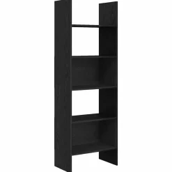 vidaXL Estanterías-Librería 60 x 35 x 180 cm Madera de ingeniería