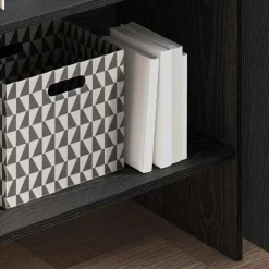vidaXL Estanterías-Librería 60 x 35 x 180 cm Madera de ingeniería