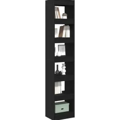 vidaXL Estanterías-Librería 40 x 30 x 198 cm Madera de ingeniería