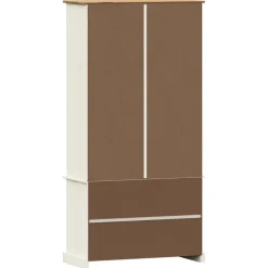 vidaXL Estanterías-Librería VIGO madera maciza de pino 85x35x170 cm