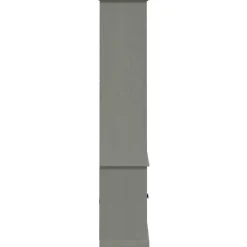 vidaXL Librería VIGO madera maciza de pino 85x35x170 cm Gris Online