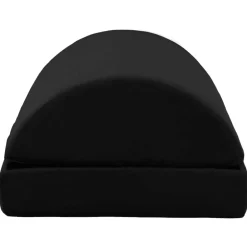 vidaXL Liso 44 x 29 x 17 cm Espuma PU Negro New