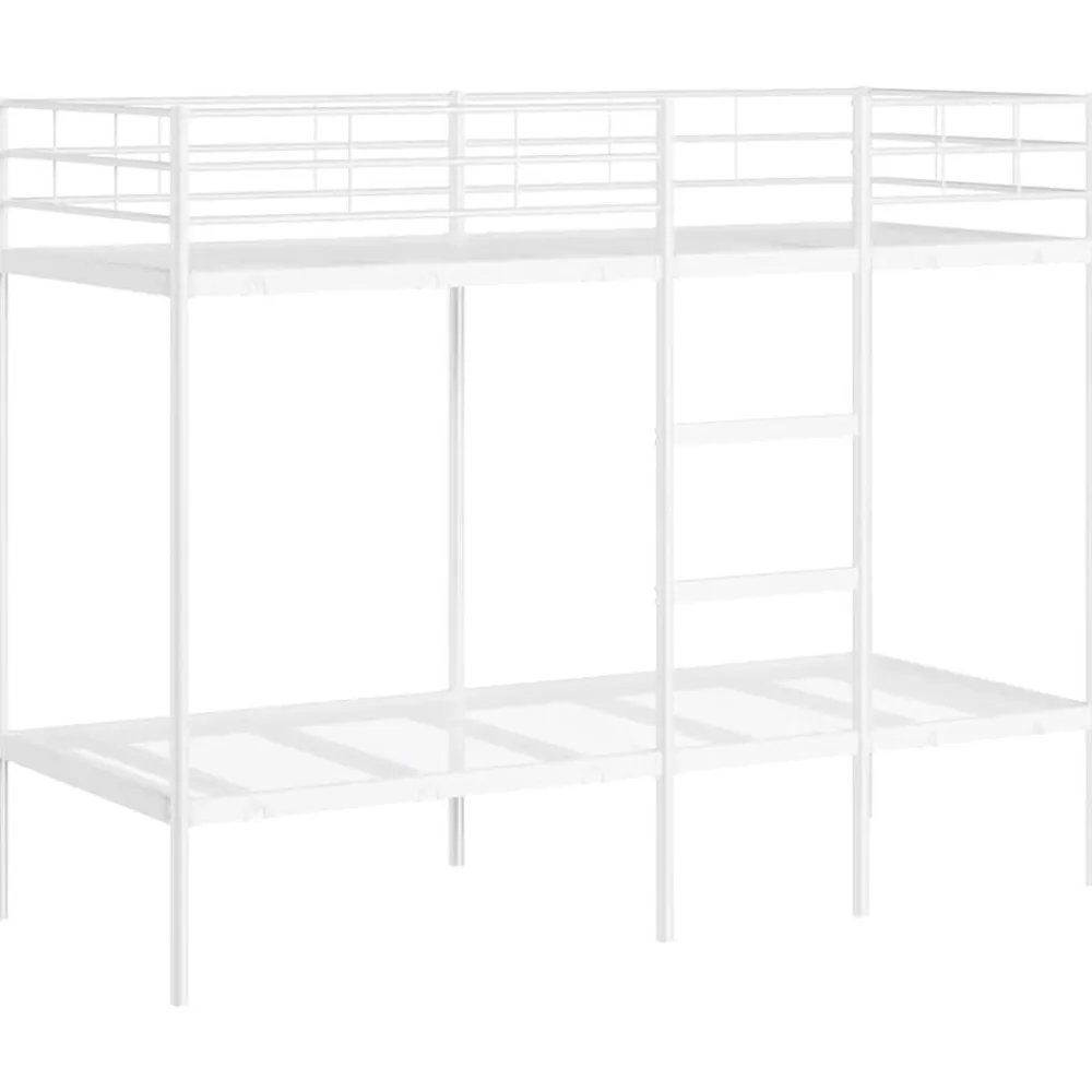 vidaXL Camas Y Accesorios-Litera sin colchón acero 75x190 cm